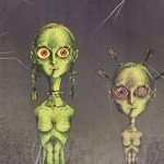the lady ghost faces