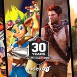 naughty dog 30th anniversary artshow