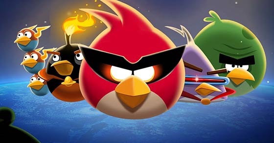 angry birds space banner