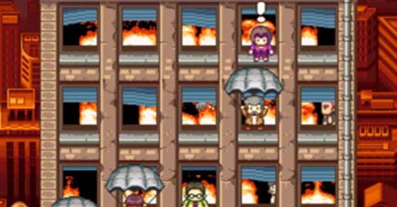 firemen rush banner