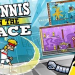 tennis in the face