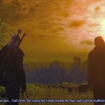 A sunset from "The Witcher 3" the witcher 3 sunset