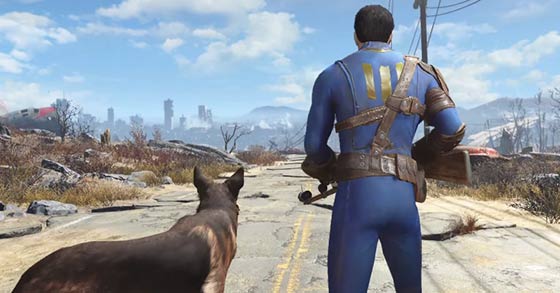 fallout 4 the hero and his dog