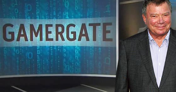 william shatner and gamergate