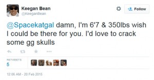 A tweet by Keegan Bean keegan bean