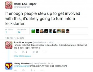 randi harper gamergate game on kickstarter