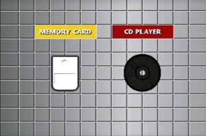 memory card and cd player