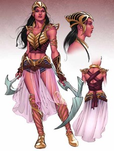 dejah thoris redesign by nicola scott