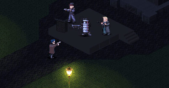 pixel noir