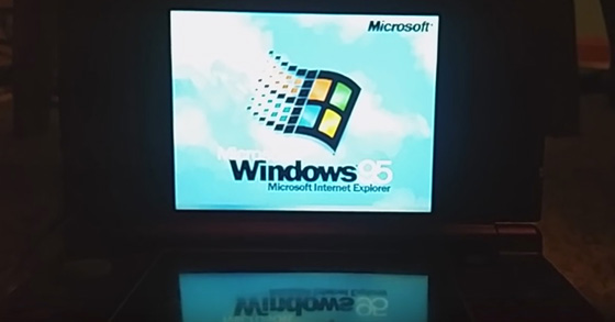 windows 95 on the 3ds