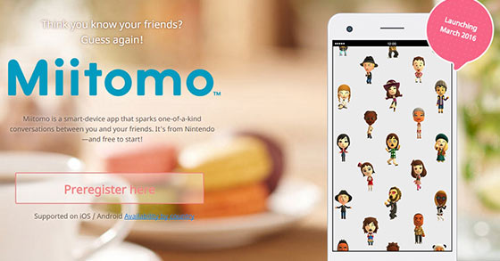 nintendo launches miimoto site