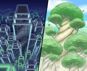 pokemon sun moon themed cities