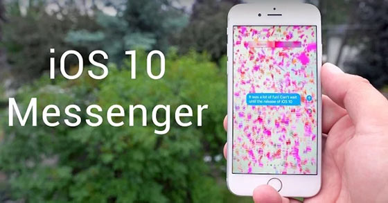 ios 10 is changing its messenger app