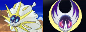 pokemon sun and pokemon moon solgaleo and lunala