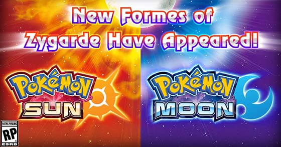 zygarde shows off new forms in its own pokemon sun and moon trailer