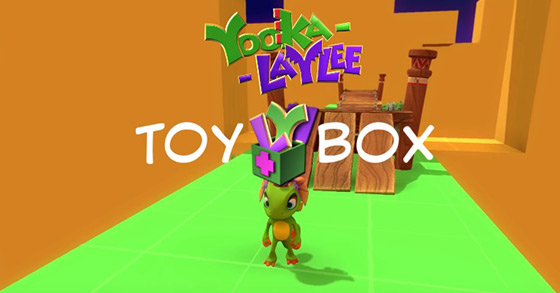 yooka laylee toybox will be released to select kickstarter backers