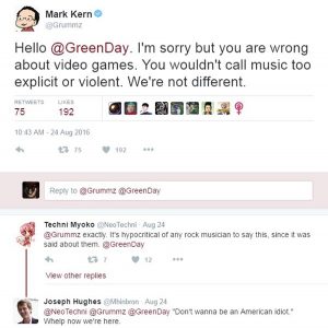 Mark Kern on Green Day