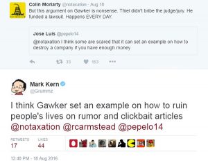 mark kern vs gawker