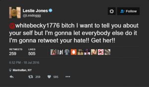 leslie jones vs teen girl