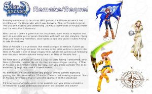 "Skies of Arcadia" skies of arcadia remake sequel