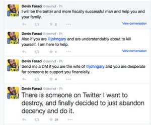 devin faraci goes apeshit
