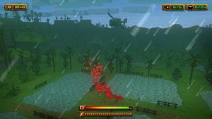 dustoff heli rescu red smoke