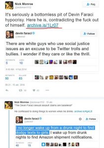 nick monroe vs devin faraci