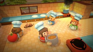 overcooked the kitchen cat