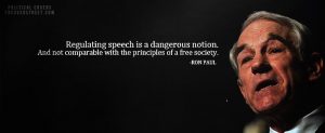 ron paul on free speech