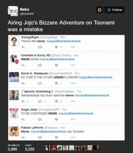 toonami vs jojos bizzare adventure
