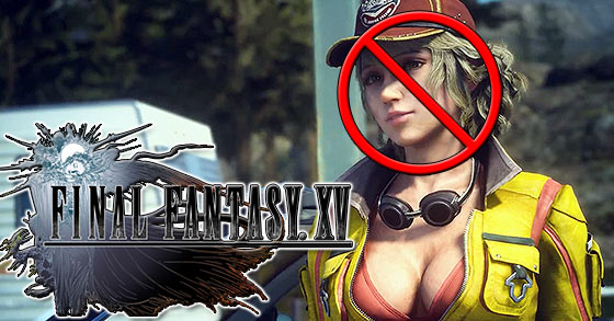 final fantasy xv the whine about cindy aurums boobs