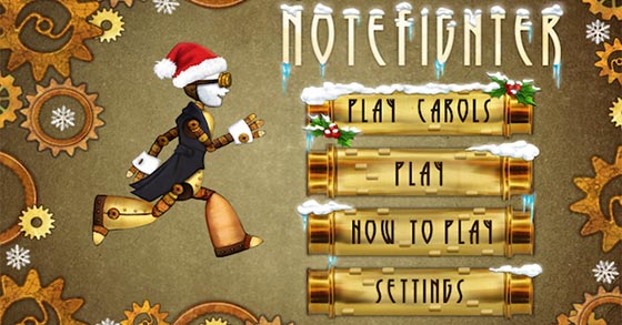 note fighter gets a christmas update