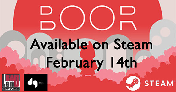 2d puzzle platformer boor drops on steam on the 14th of february