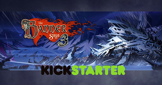 banner saga 3 has launched its kickstarter campaign