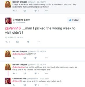 christine love and nathan grayson part 2
