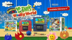 poochy and yoshis woolly world cake