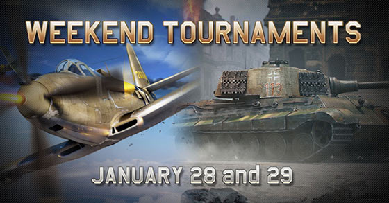 war thunder presents its weekend tournaments