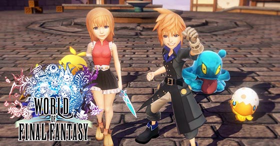world of final fantasy ps vita review a very good mix of pokemon and old-school final fantasy
