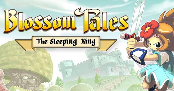 blossom tales the sleeping king is set for a steam release on the 28th of march