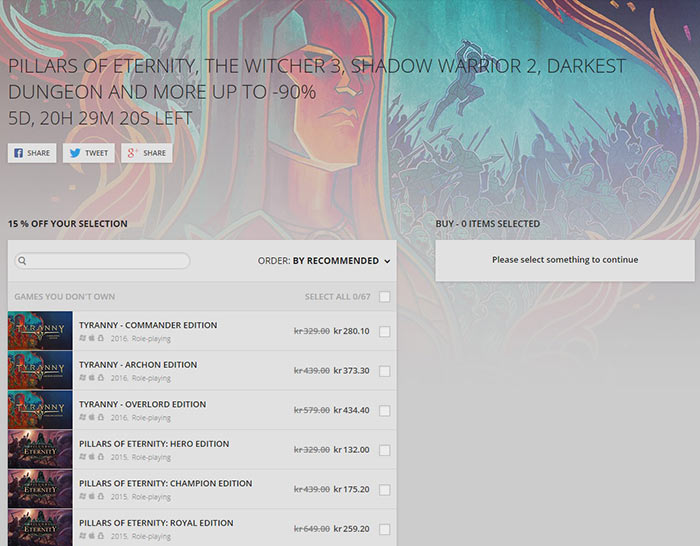 gog com presents their from wishlists with love sale campaign