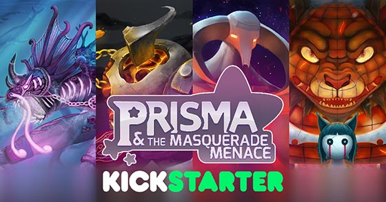 prisma and the masquerade menace has launched its kickstarter campaign