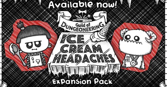 the second adventure pack ice cream headaches for guild of dungeoneering drops on ios and android