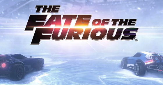 psyonix and universal has unveiled the fate of the furious dlc for rocket league