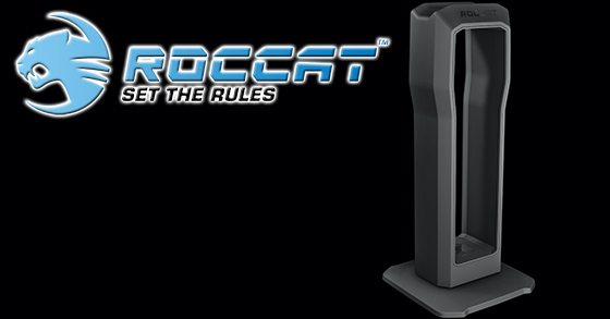 roccat releases the worlds first fully modular headset stand say hello to roccat modulok