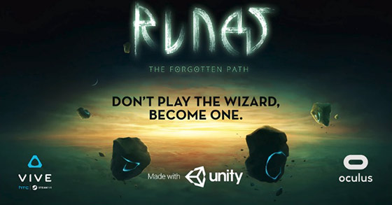 the vr adventure runes the forgotten paths kickstarter has launched
