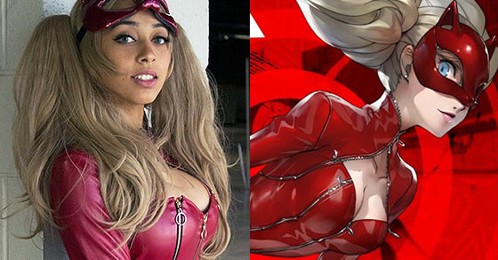 fiona nova just created a super sexy and epic cosplay of ann takamaki from persona 5