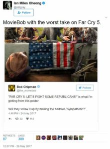 ian miles cheong vs bob chipman on far cry 5