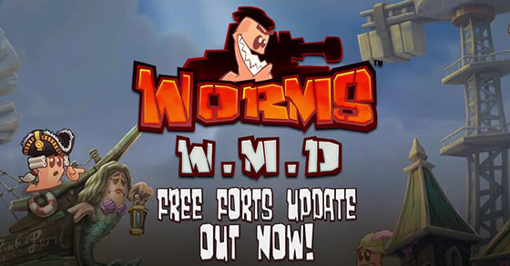 worms wmd receives a free forts mode update and its-out now