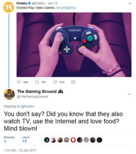 tgg vs kotaku on female gamers