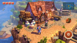 oceanhorn monster of uncharted seas the hero of the game